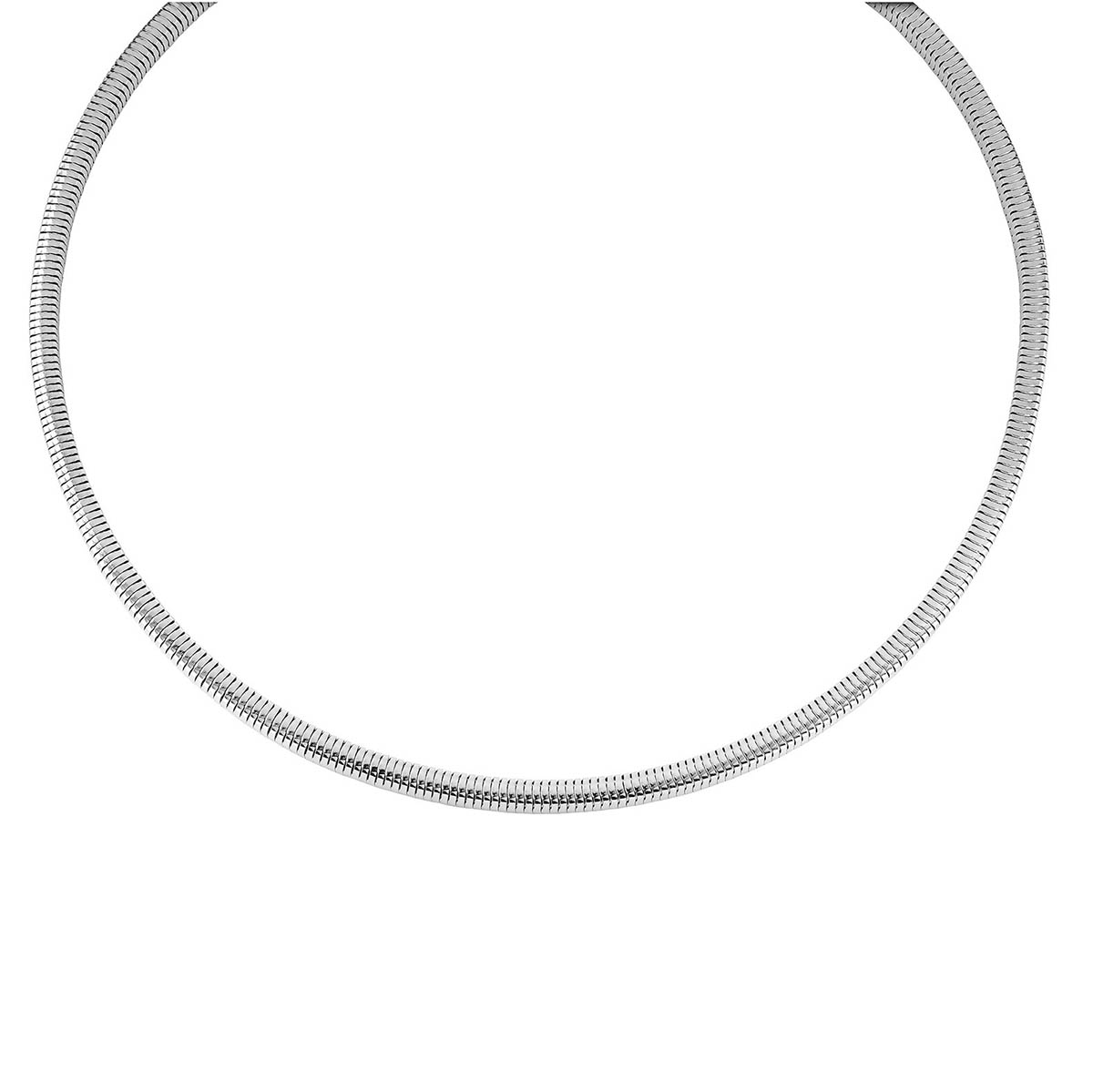 Lykka Strong teräskaulakoru käärmeketju 50+3cm