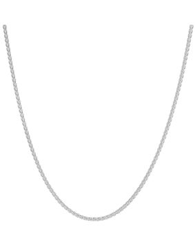 Lykken Basics vehnäketju 1.2 mm hopea