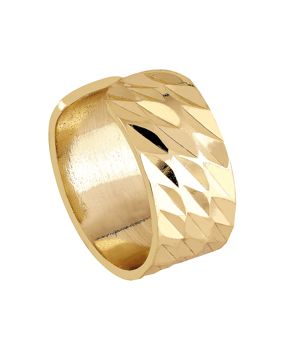 Lykken Casuals kullattu ear cuff 10mm