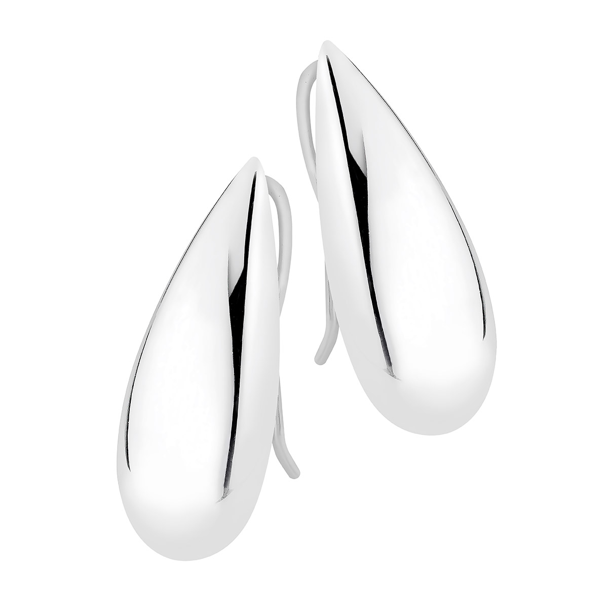 Lykka Casuals hopeakorvakorut pisara