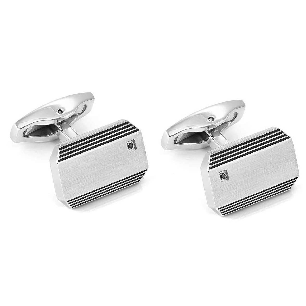 Nomination Strong Diamond Geometric kalvosinnapit musta timantti 028347/065