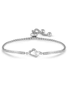 Nomination Milleluci Refined rannekoru sydän hopea 028019/022