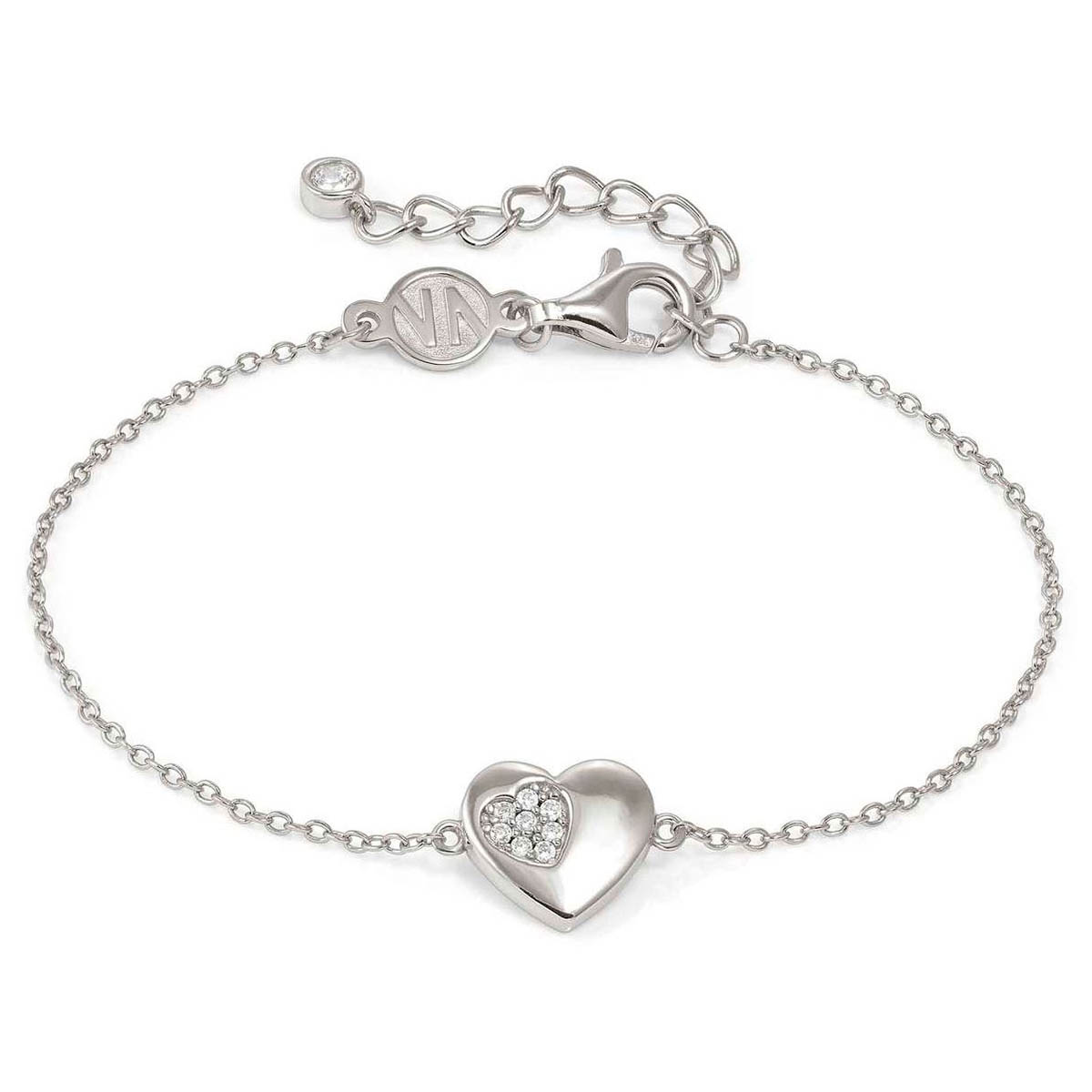 Nomination Petit Sparkle rannekoru sydän 242300/004