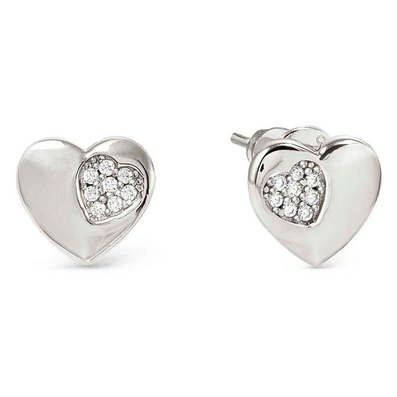 Nomination Petit Sparkle korvakorut sydän 242304/004