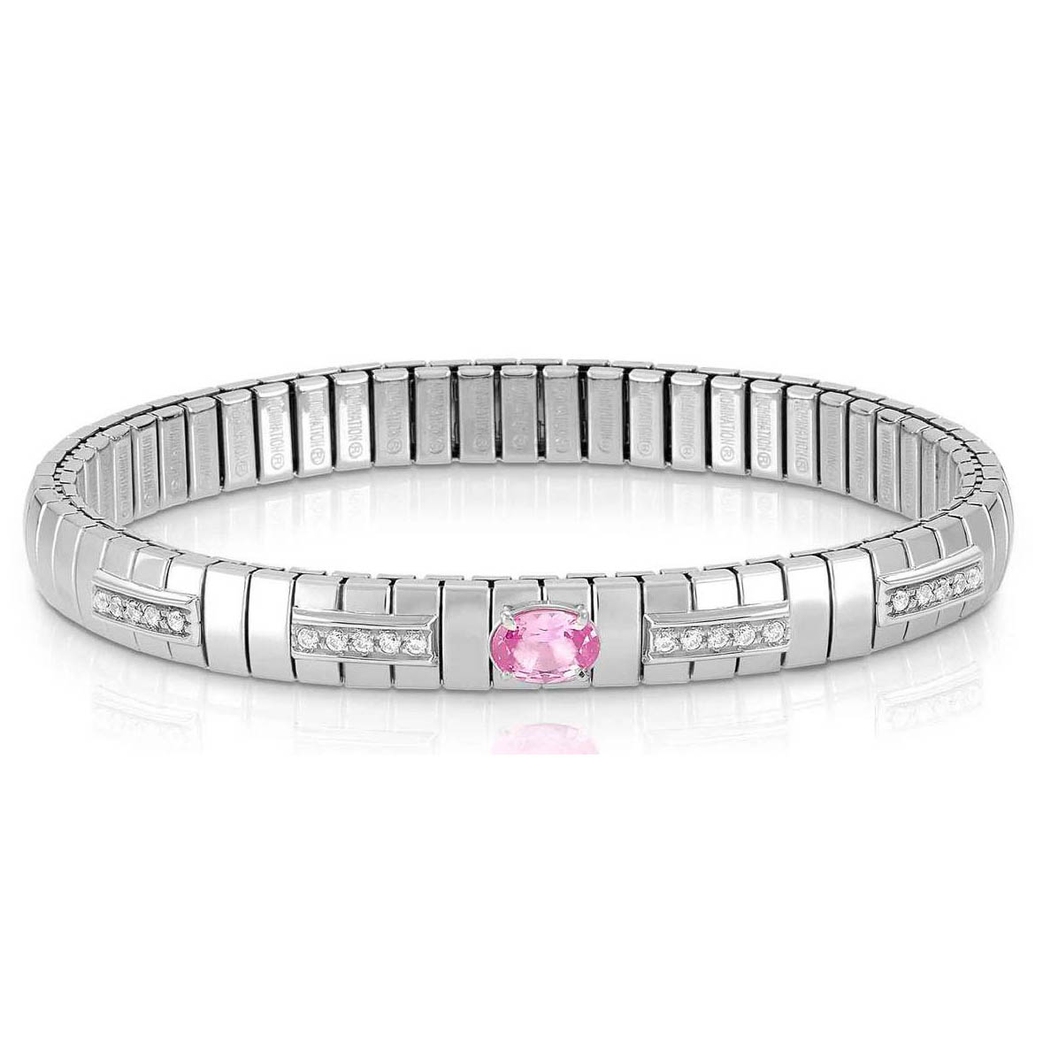 NOMINATION XTE rannekoru pinkki zirkonia 048011/003