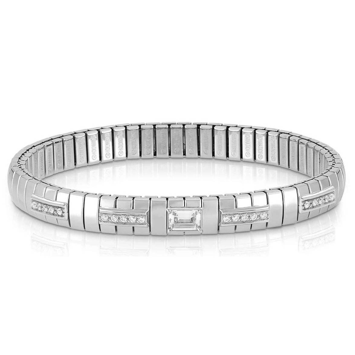 NOMINATION XTE rannekoru valkoinen zirkonia 048012/010