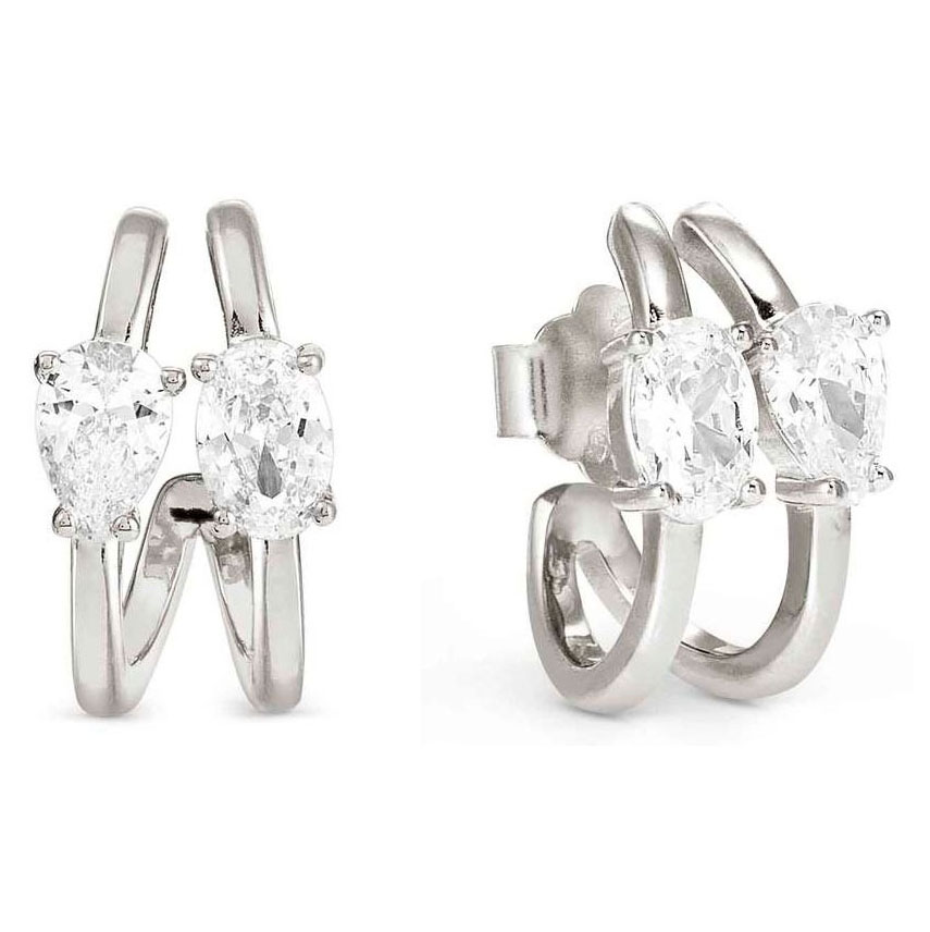 Nomination Colour Wave Aurora Edition korvakorut valkoinen zirkonia 149859/031