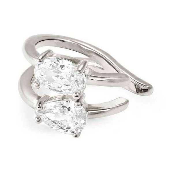 Nomination Colour Wave Aurora Edition hopeakorvakoru kirkas zirkonia 149863/031