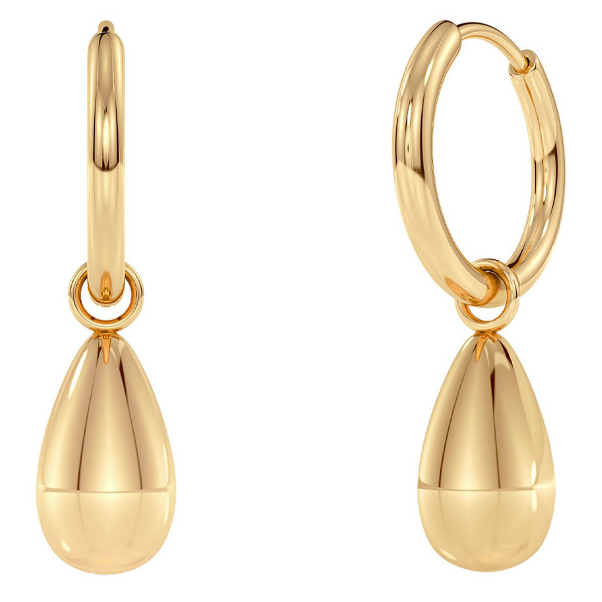 Edblad Drop kullatut korvarenkaat teräs 130605