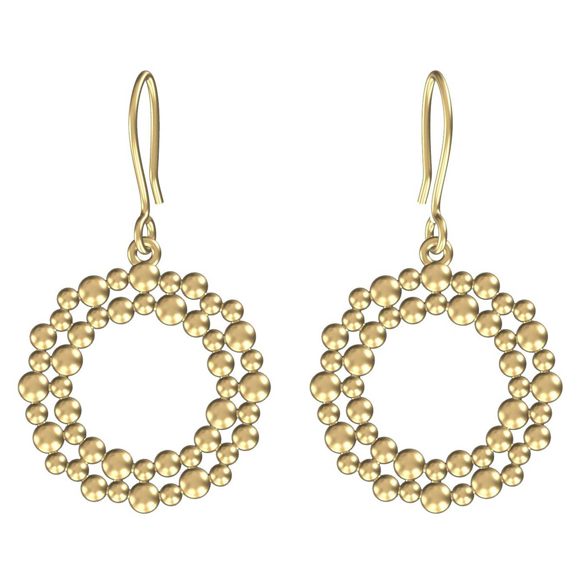 Ritva-Liisa Pohjalainen Ystävät kullatut koukkukorvakorut 54 241 00 000