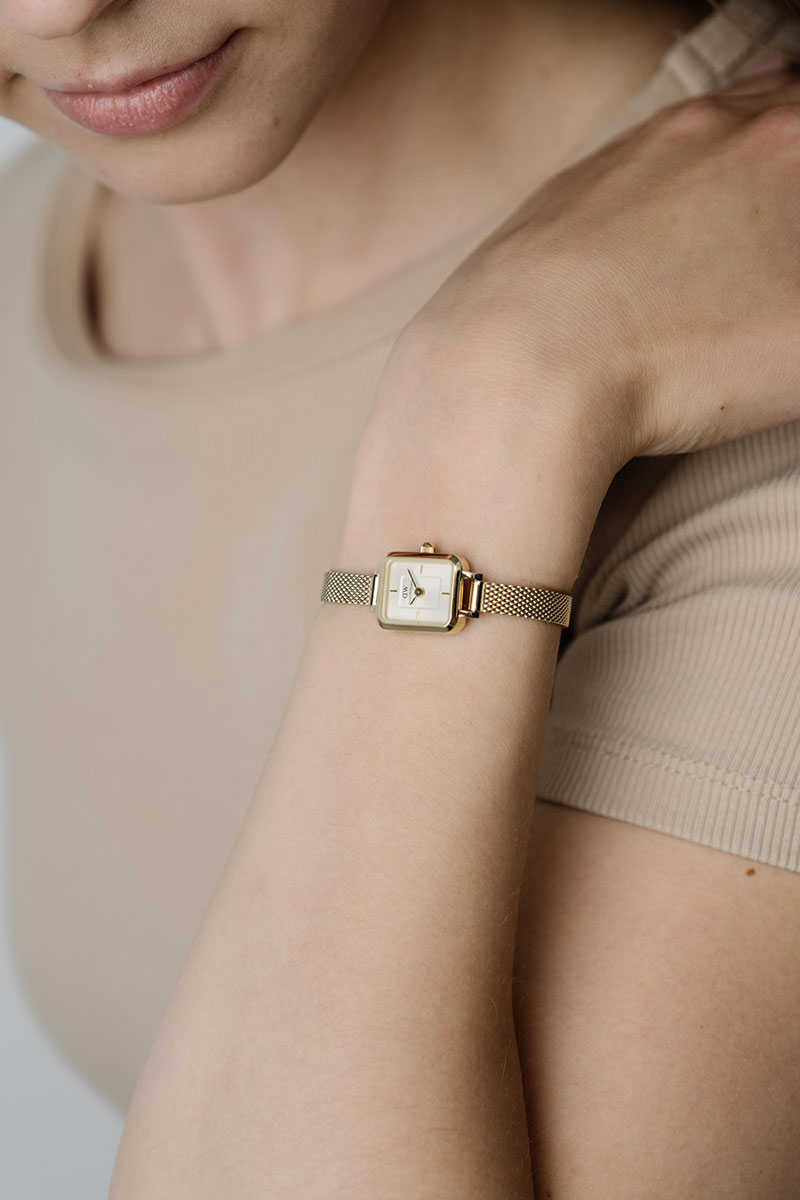 Daniel Wellington Quadro Mini horloge DW00100729 • Goud • de Bijenkorf Daniel Wellington Quadro Mini horloge DW00100729 • Goud • de Bijenkorf