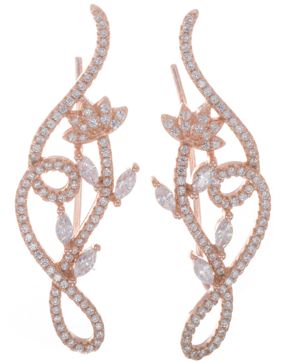 Silver Bar Kimppu ear cuff rustokorvakorut kullattu 42 mm 7325