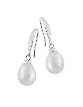 Lykken Pearls helmikorvakorut pisara 7-8mm