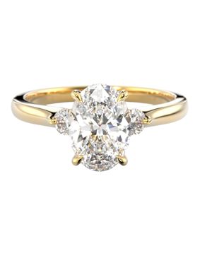 Festive Megan Oval 1.14 ct timanttisormus 753-1KK