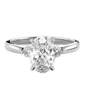 Festive Megan Oval 1.14 ct timanttisormus 753-1VK