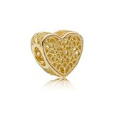 Pandora 14k Gold-Plated Filled With Romance hela 767155