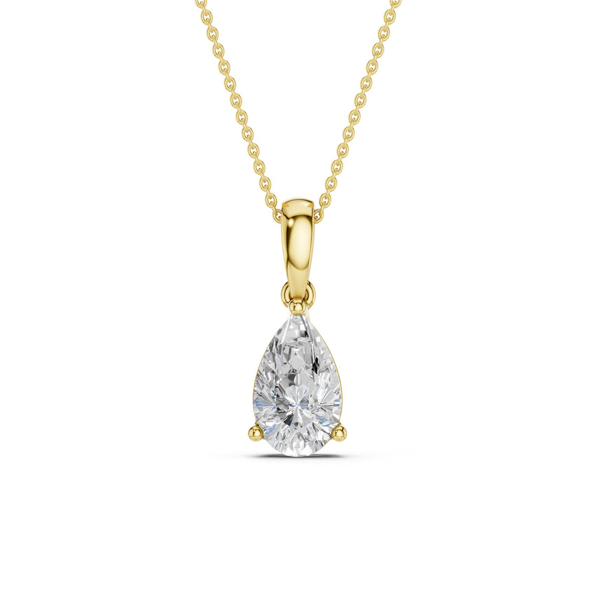 Midem Oslo timanttiriipus 0.75ct keltakulta