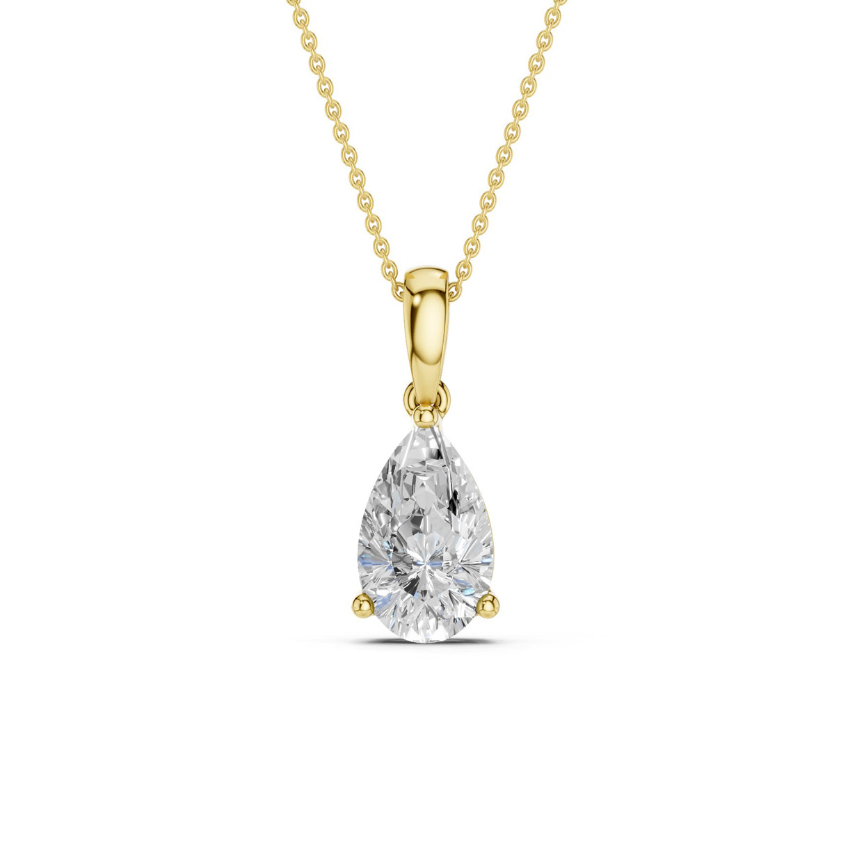 Midem Oslo timanttiriipus 1.00ct keltakulta