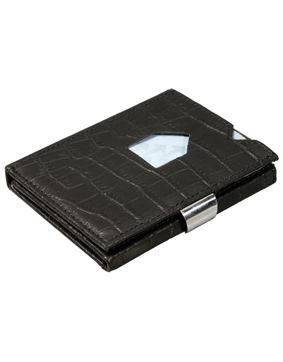 Exentri korttikotelo Caiman Black RFID suojattu