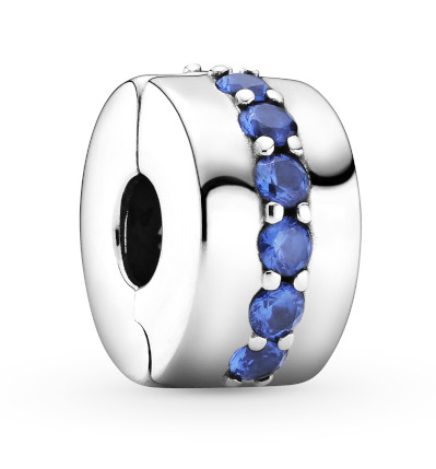 Pandora hopeinen sininen polku lukkopala 791972C01