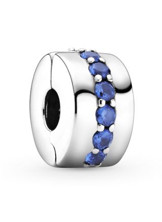 Pandora hopeinen sininen polku lukkopala 791972C01