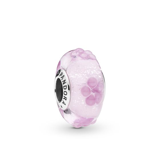 Pandora Pink Flower Glass hela 797901
