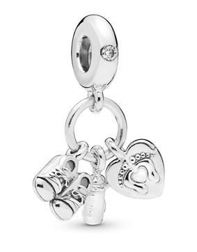 Pandora hopeinen vauva hela 798106CZ