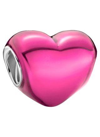 Pandora hela Metallic Pink Heart 799291C03