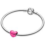 Pandora hela Metallic Pink Heart 799291C03
