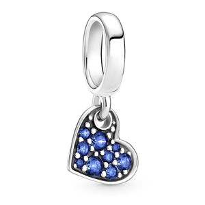 799404c01 Pandora Stellar Blue Pave Tilted Heart hela 799404C01 - Keskisen Kello Oy