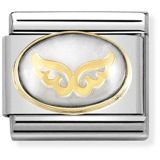 Nomination Gold Archangel White Mother of Pearl 030517-03
