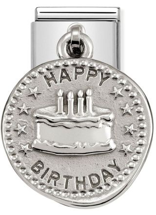 Nomination Silvershine Happy Birthday 331804-06