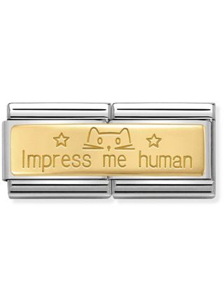 Nomination Gold Double Impress me human 030710-20