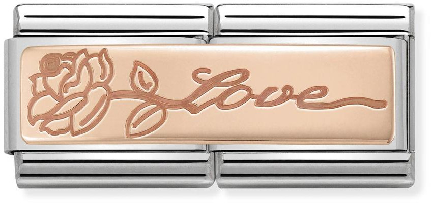 Nomination Rose Gold Double Love 430710-14