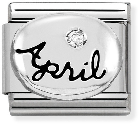 Nomination SilverShine April Diamond 330505-04