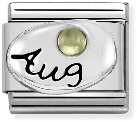 Nomination SilverShine August Peridot 330505-08