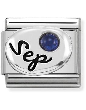 Nomination SilverShine Septemper Sapphire 330505-09