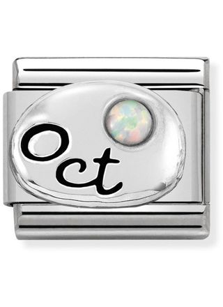 Nomination SilverShine October White Opal 330505-10