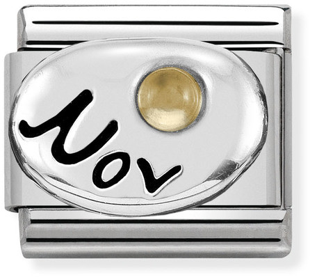 Nomination SilverShine November Citrine 330505-11