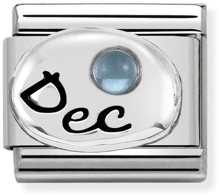 Nomination SilverShine December Light Blue Topaz 330505-12