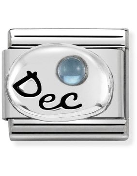 Nomination SilverShine December Light Blue Topaz 330505-12