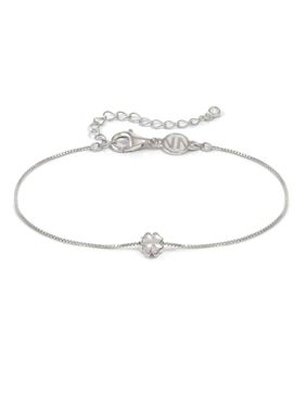 Nomination Armonica hopearannekoru zirkonioilla Four Leaf Clover Silver 241302/001