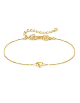 Nomination Armonica hopearannekoru zirkonioilla heart Gold 241302/006