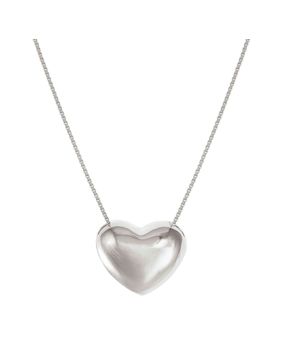 Nomination Armonica hopeakaulakoru Large zirkonioilla heart Silver 241306/004