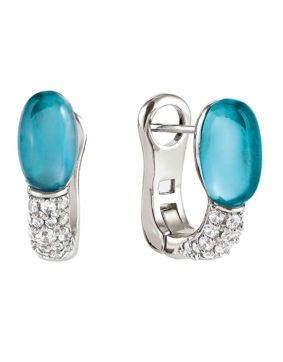 Nomination My Radiance korvakorut in 925 sterling Silver zirkonialla ja synteettisellä topaasilla 241504/042