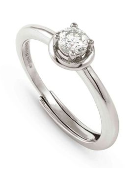 Nomination Cosmic Love hopeasormus zirkonioilla Silver Circle 241700/053