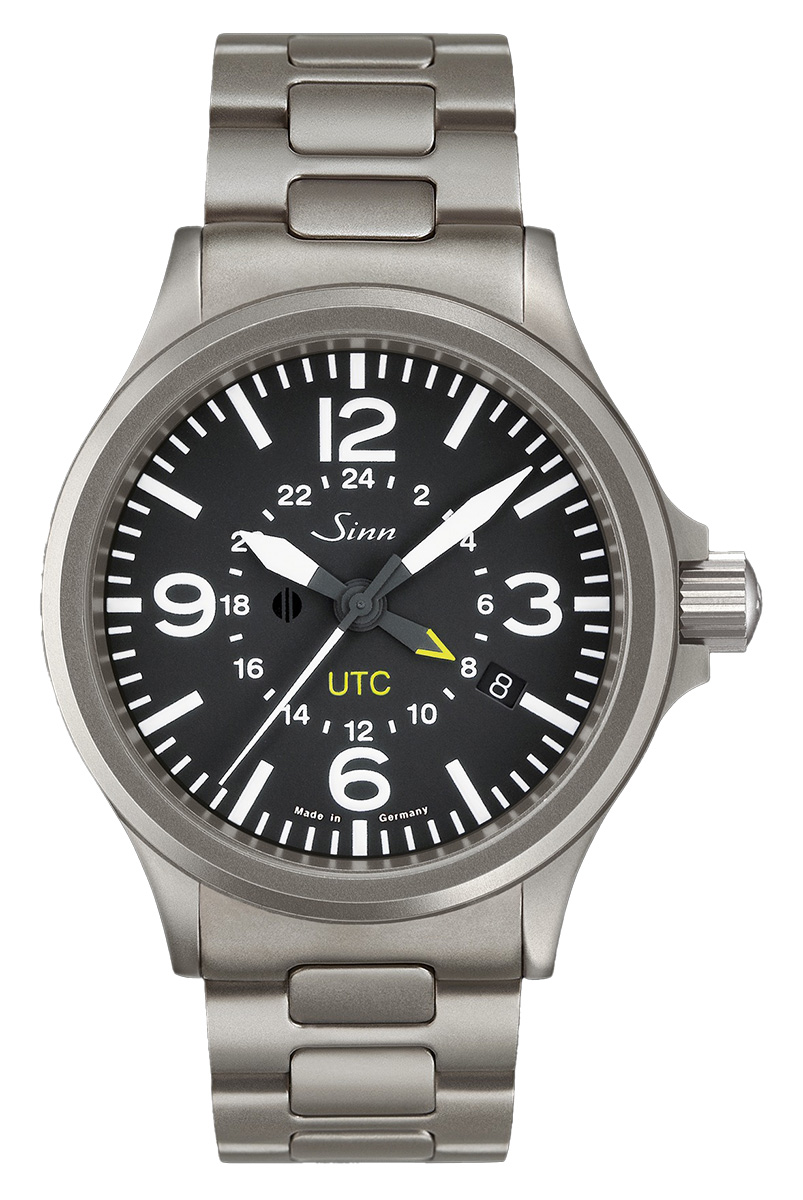 Sinn 856 UTC with tegiment bracelet