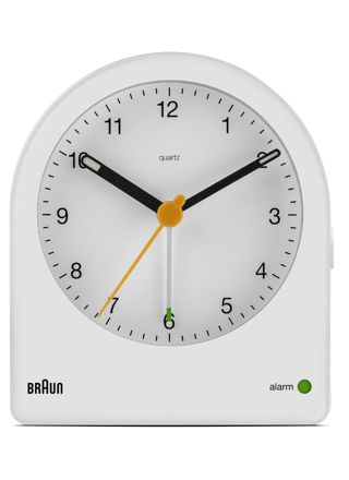 Braun herätyskello valkoinen BC22W