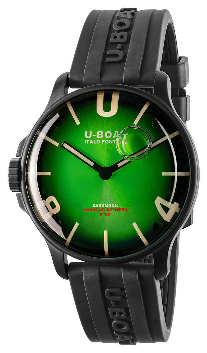 U-BOAT Darkmoon 44 mm Green PVD Soleil 8698/C