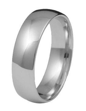 Kohinoor 903-522v 6mm tynnyrikihlasormus 14k valkokulta